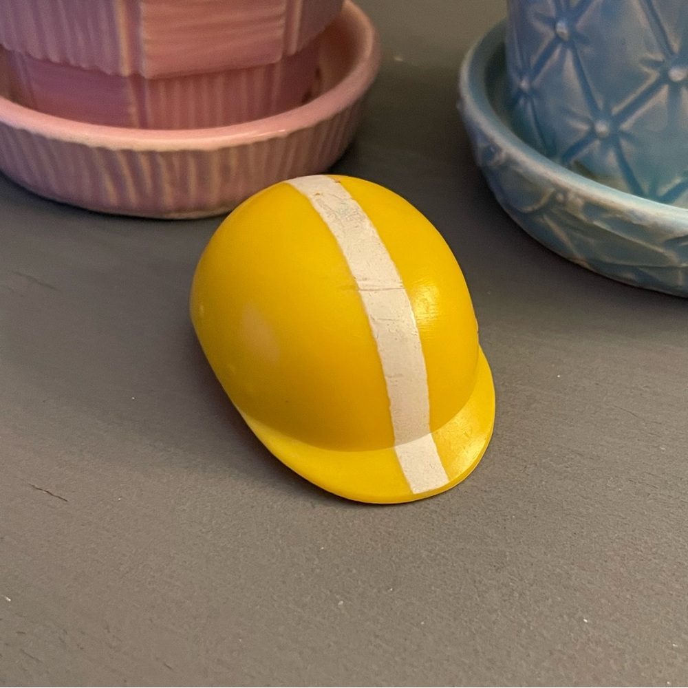 Vintage G.I. Joe Smoke Jumper Yellow Helmet💥💛